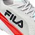 Tênis Fila Agile Branco e Vermelho Masculino - Imagem 6