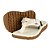 Chinelo Kenner Collab L7 Plus Megah Masculino Off White - Imagem 1
