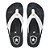 Chinelo Kenner Collab Botafogo Nk6 Kids Preto e Branco - Imagem 3