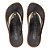 Chinelo Kenner Megah Turbo Masculino Preto e Marrom - Imagem 3
