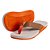 Chinelo Kenner Nk6 Masculino Cinza e Laranja - Imagem 1