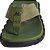 Chinelo Kenner Megah Masculino Verde e Preto - Imagem 4