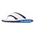 Chinelo Kenner Rakka Sport Masculino Off White e Azul - Imagem 4