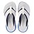 Chinelo Kenner Rakka Sport Masculino Off White e Azul - Imagem 3