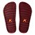 Chinelo Kenner Collab Fluminense Kivah Vermelho - Imagem 2