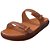 Chinelo Melissa Comfy Slim Marrom Feminino - Imagem 4