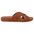 Chinelo Melissa Cozy Slide Marrom Feminino - Imagem 1