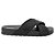 Chinelo Melissa Cozy Slide Preto Feminino - Imagem 1