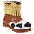 Bota Mini Melissa Welly Woody Toy Story Infantil Marrom - Imagem 4