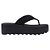 Chinelo Melissa M-Lover Thong Preto Feminino - Imagem 1