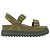 Sandália Melissa Plataforma Cozy Verde Oliva Feminino - Imagem 1