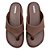 Chinelo Melissa Free Plataforma Marrom Escuro Feminino - Imagem 3