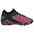 Chuteira Society Penalty RX Locker Kids Y3 Cinza e Rosa - Imagem 1