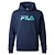 Moletom Canguru Fila Comfort Letter Winter Marinho Masculino - Imagem 1