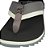 Chinelo Kenner Kivah Line Colors Cinza e Preto Masculino - Imagem 5