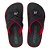 Chinelo Kenner Kivah Spider Preto e Vermelho Masculino - Imagem 3