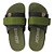 Chinelo Kenner Kivah Slide Verde Escuro e Preto Masculino - Imagem 3