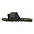 Chinelo Kenner Kivah Slide Verde Escuro e Preto Masculino - Imagem 4