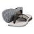 Chinelo Kenner Rakka Ultra Force Cinza e Preto Masculino - Imagem 1