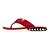 Chinelo Kenner Rakka Vermelho e Off White Masculino - Imagem 3