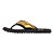 Chinelo Kenner Kivah Full Force Preto e Dourado Masculino - Imagem 4