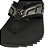 Chinelo Kenner Kivah Full Force Preto Masculino - Imagem 5