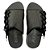 Chinelo Kenner Hook Cordura Cinza Escuro e Preto Masculino - Imagem 3