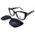 Óculos Tommy Hilfiger Clip-on 5117S Feminino Azul Marinho - Imagem 1