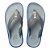 Chinelo Kenner Nk7 Masculino Cinza e Azul - Imagem 3