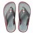 Chinelo Kenner Nk7 Cinza e Vermelho Masculino - Imagem 3