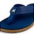 Chinelo Kenner Nk7 Masculino Azul Marinho e Marrom - Imagem 5