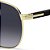Óculos de Sol Boss 1723S Preto e Dourado Masculino - Imagem 3
