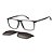 Óculos de Sol Tommy Hilfiger 2391 Clip-on Black Havana - Imagem 1