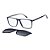 Óculos de Sol Tommy Hilfiger 2391 Clip-on Azul Marinho - Imagem 1