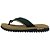 Chinelo Kenner Kivah Layer Bege e Verde Escuro Masculino - Imagem 4