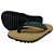 Chinelo Kenner Kivah Layer Bege e Verde Escuro Masculino - Imagem 1