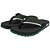 Chinelo Kenner Kivah Layer Preto e Verde Escuro Masculino - Imagem 4