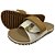 Chinelo Kenner Kivah Slide Bege e Off White Masculino - Imagem 1