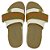 Chinelo Kenner Kivah Slide Bege e Off White Masculino - Imagem 3