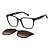 Óculos de Sol Tommy Hilfiger 2399C Black Havana Feminino - Imagem 1