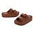 Chinelo Plataforma Melissa Free High Bold Marrom Feminino - Imagem 3