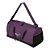 Bolsa Mizuno Miz Gym 25L Roxo e Preto Unissex - Imagem 3