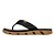 Chinelo Kenner Aikon Preto e Caqui Masculino - Imagem 5
