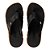 Chinelo Kenner Aikon Preto e Caqui Masculino - Imagem 3
