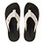 Chinelo Kenner Aikon Preto e Branco Masculino - Imagem 3