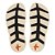 Chinelo Kenner Aikon Preto e Branco Masculino - Imagem 2