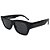 Óculos de Sol Evoke For You DS109 A01 Preto Unissex - Imagem 1