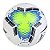 Bola Campo Nike Strike Cbf 2020 Bco/Verde/Azul - Imagem 3