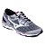 Tenis Mizuno Wave Hawk 2 Cinza/Roxo Feminino - Imagem 1