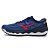 Tenis Mizuno Wave Sky 4 Azul/Rosa Masculino - Imagem 2